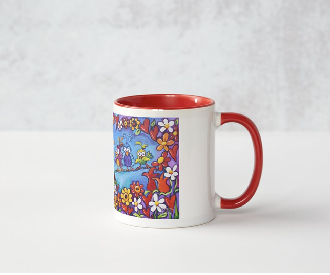 Crazy Birds Mug