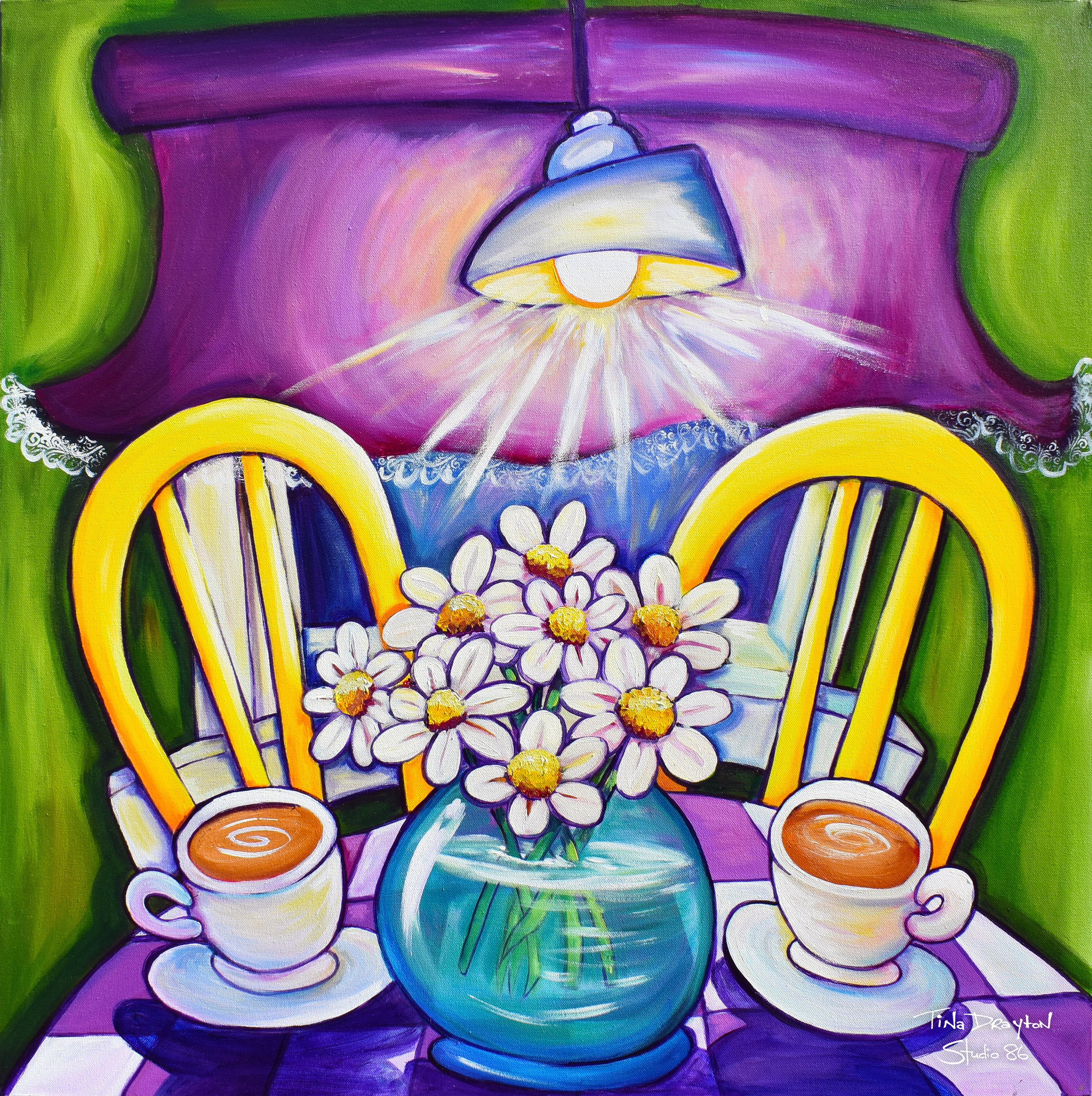 Light Up your Life Block print