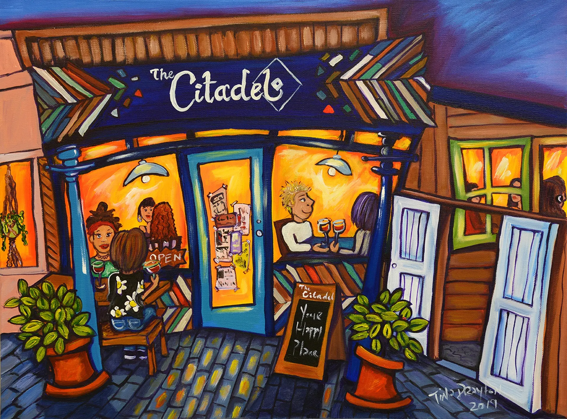 The Citade lBlock Print