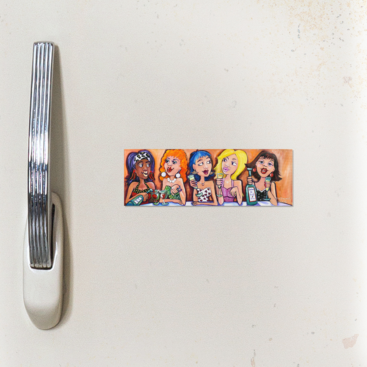 Betty & friends magnet