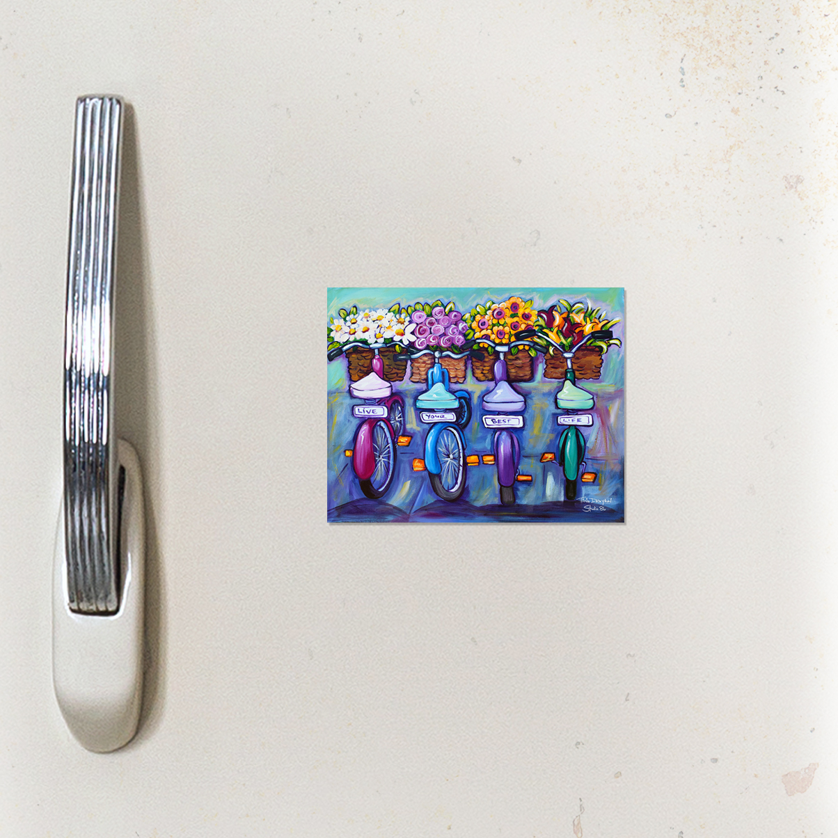 Live your best life Magnet