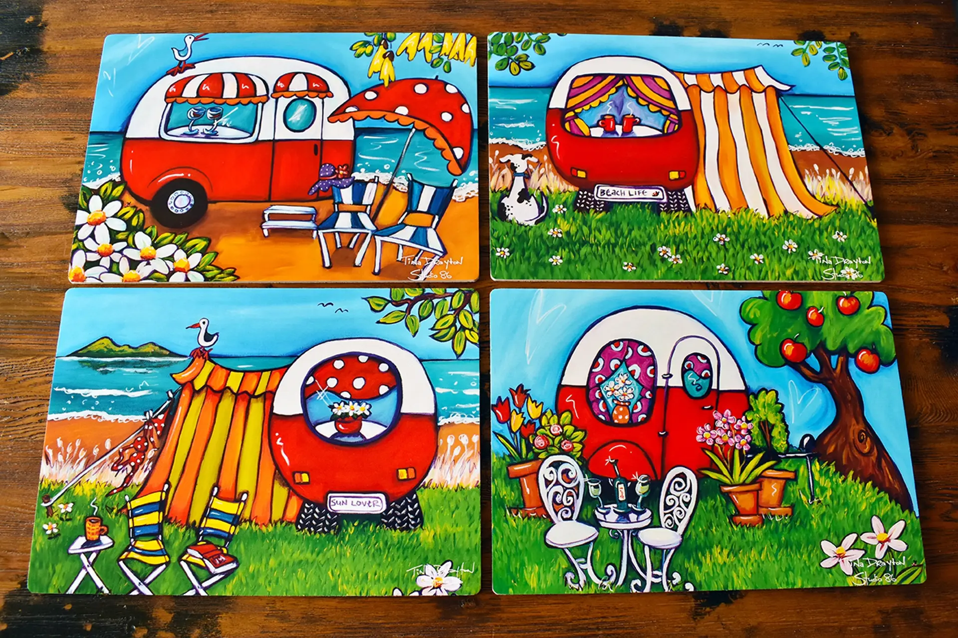 Caravan Placemats