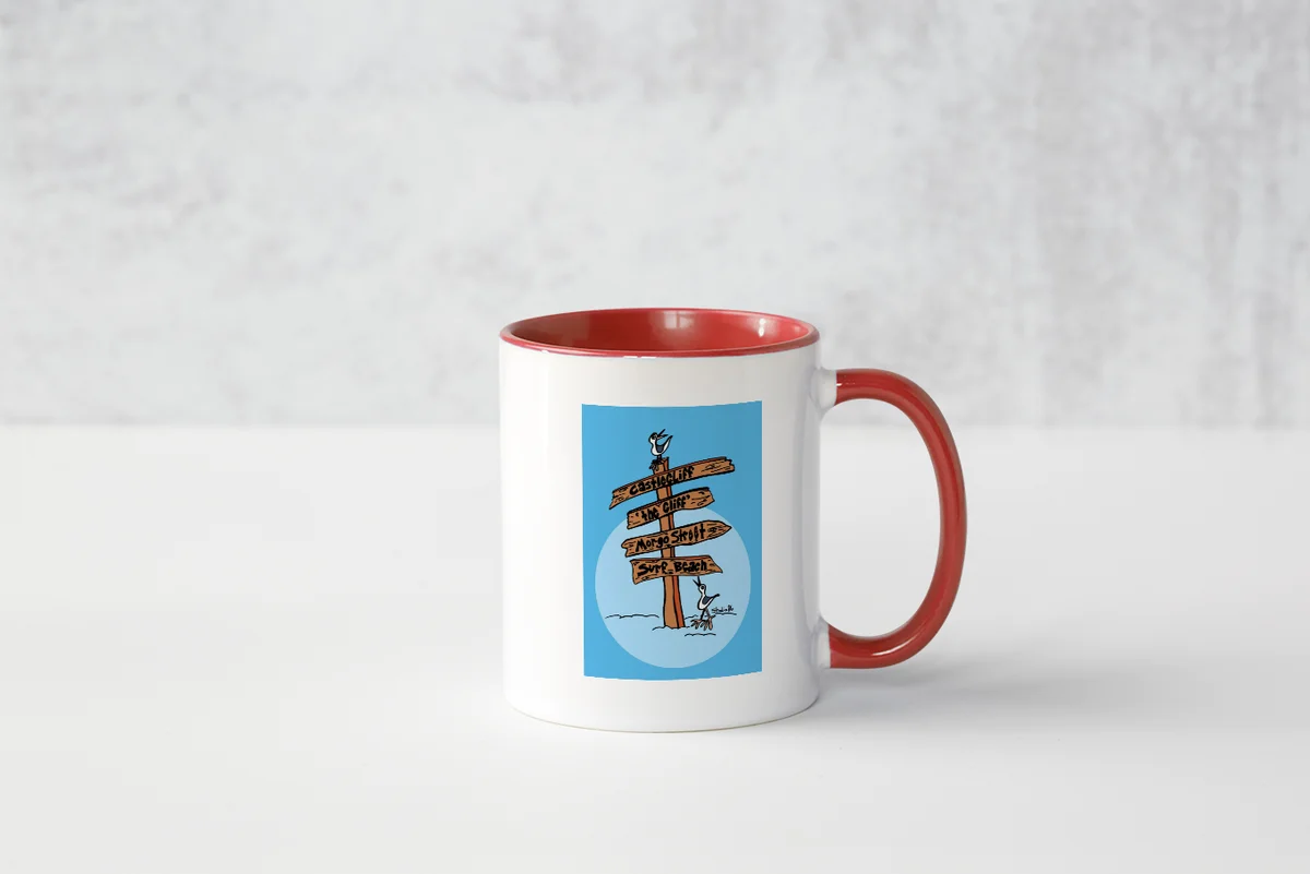Castlecliff Sign Mug