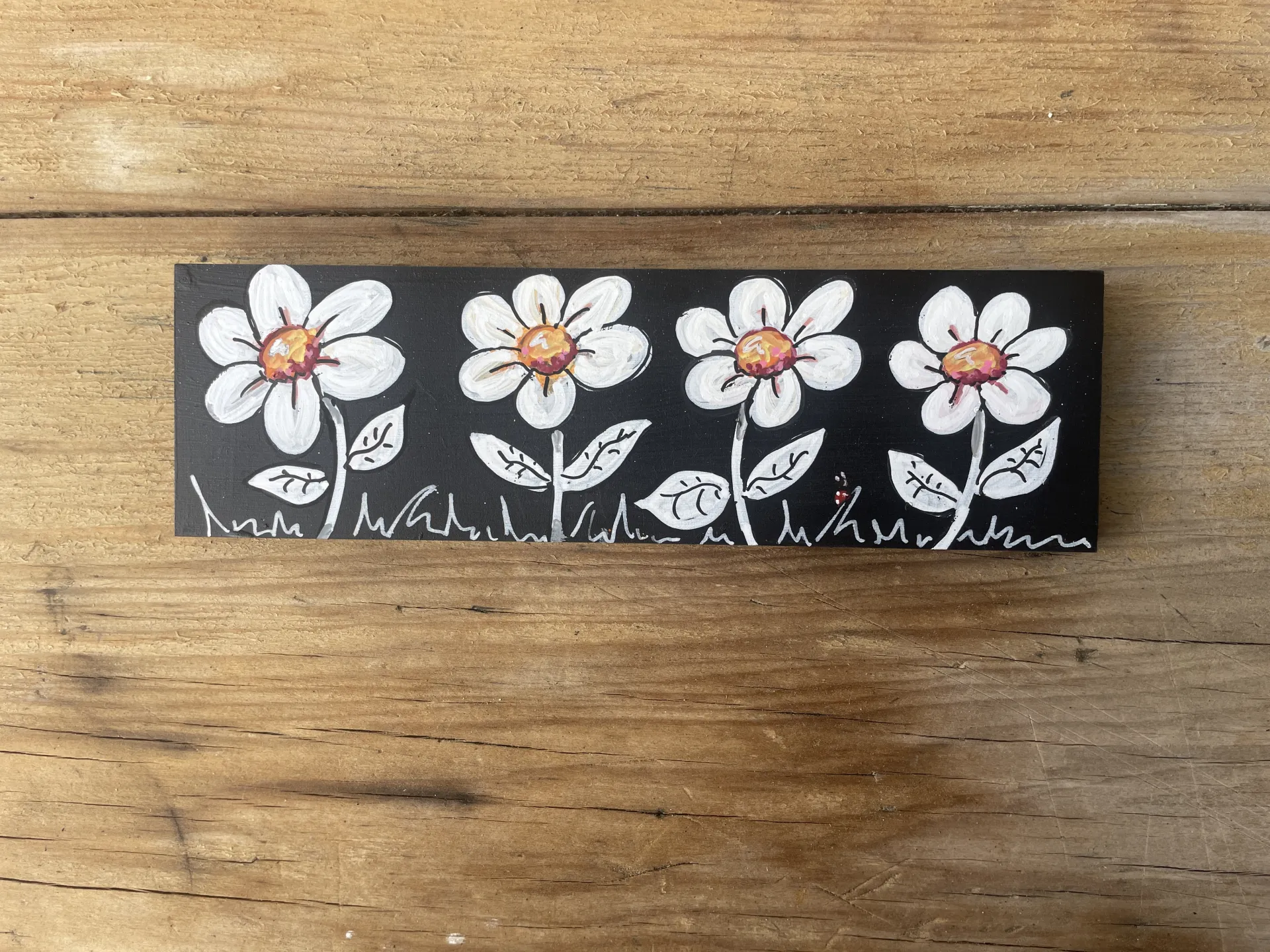 B&W Daisies