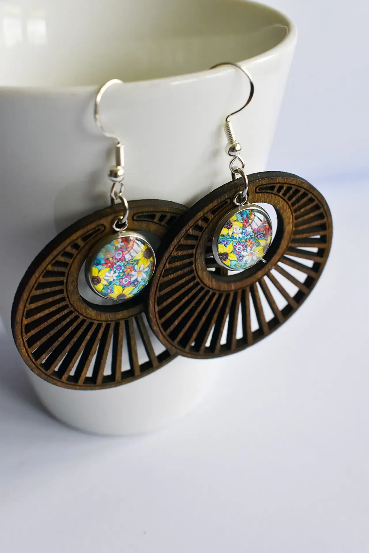 Boho Floral Earrings