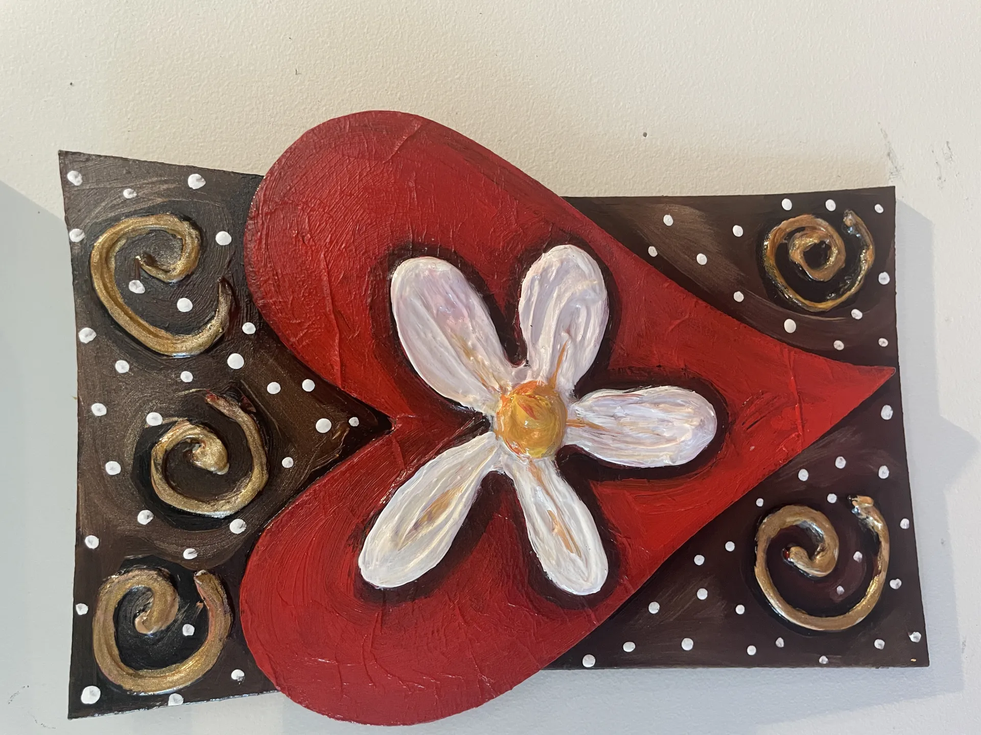Quirky Heart & Daisy small