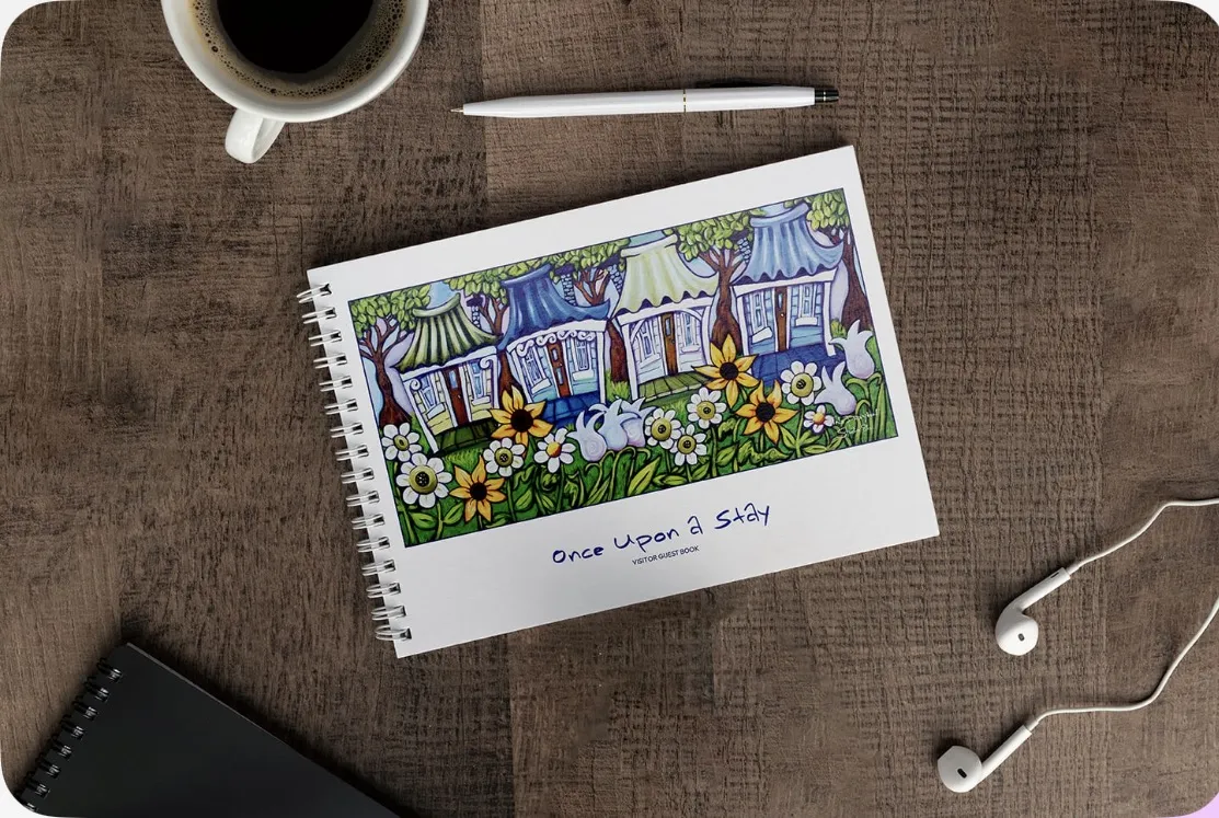 Once Upon a stay Guest Book