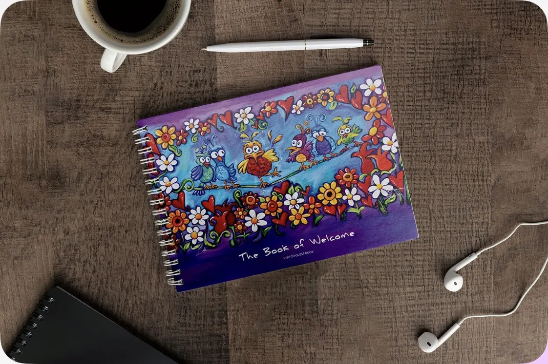 The Book of Welcome Guest Book