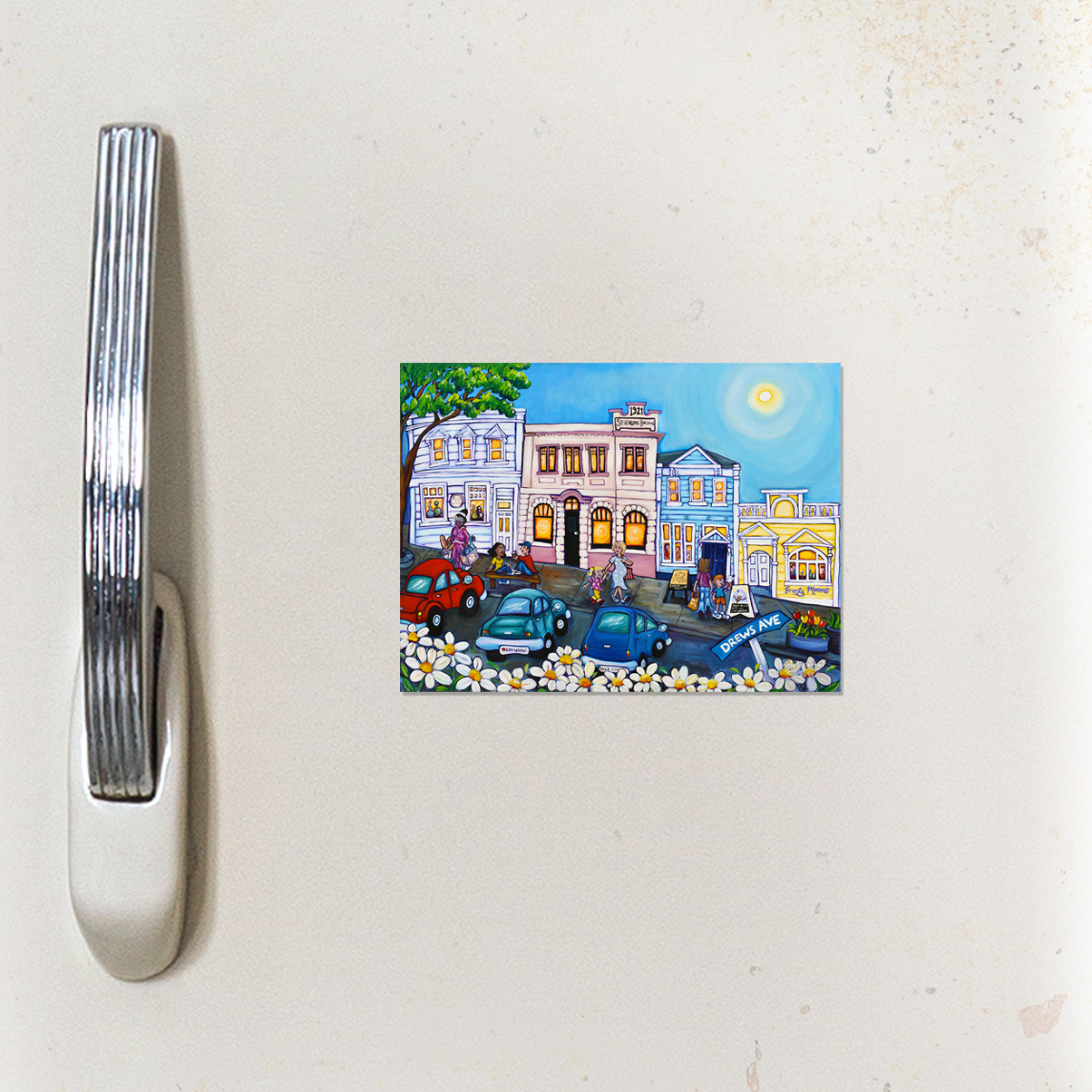 Drews Ave Daytime magnet