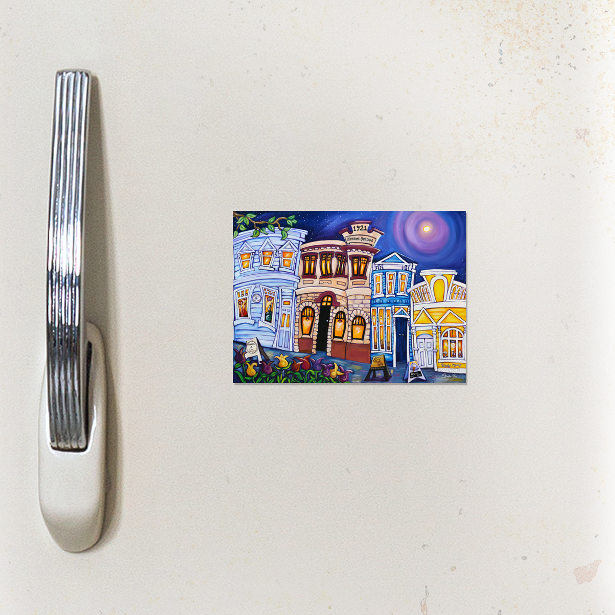 Drew's Ave Night Magnet