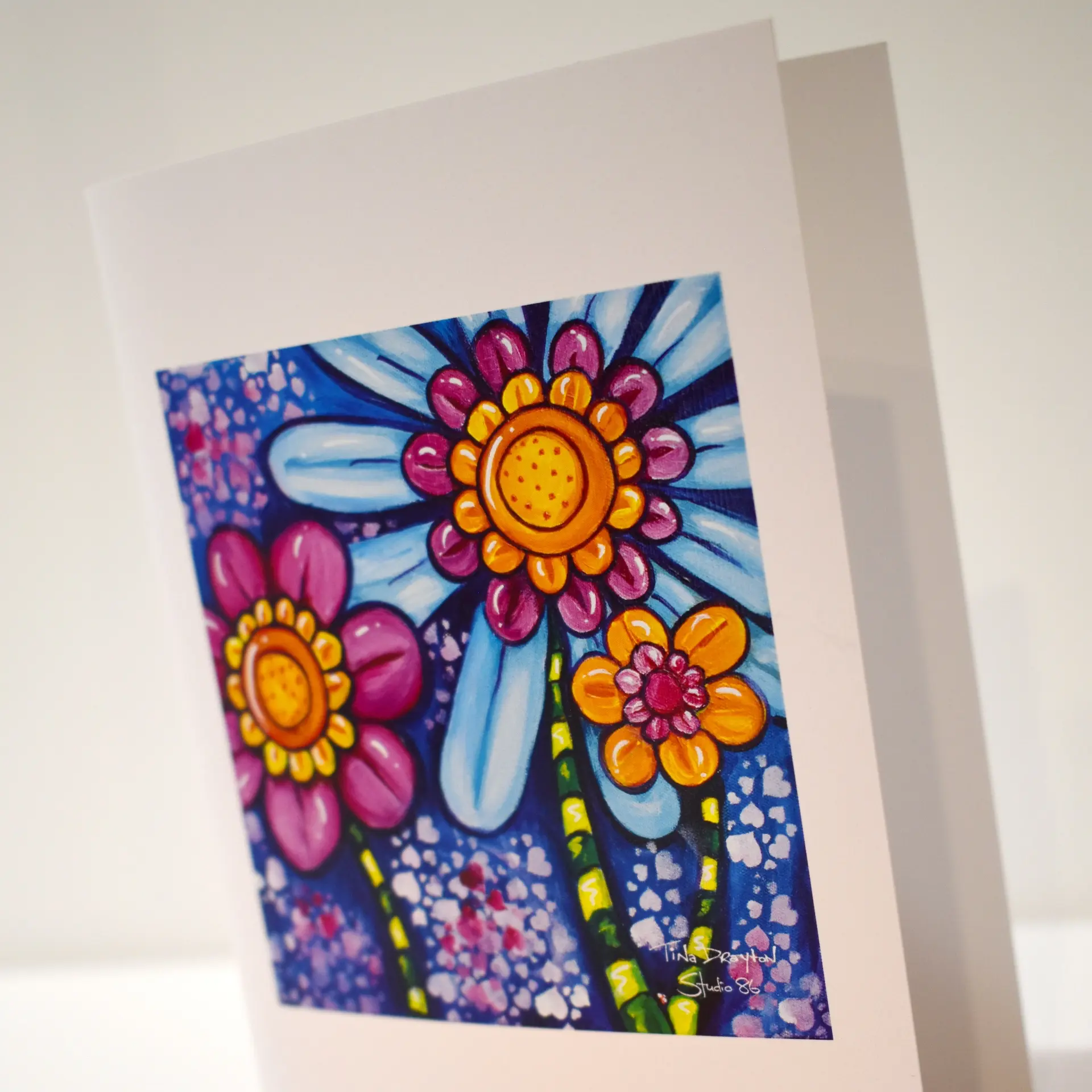 Dr Suess flowers Greeting Card