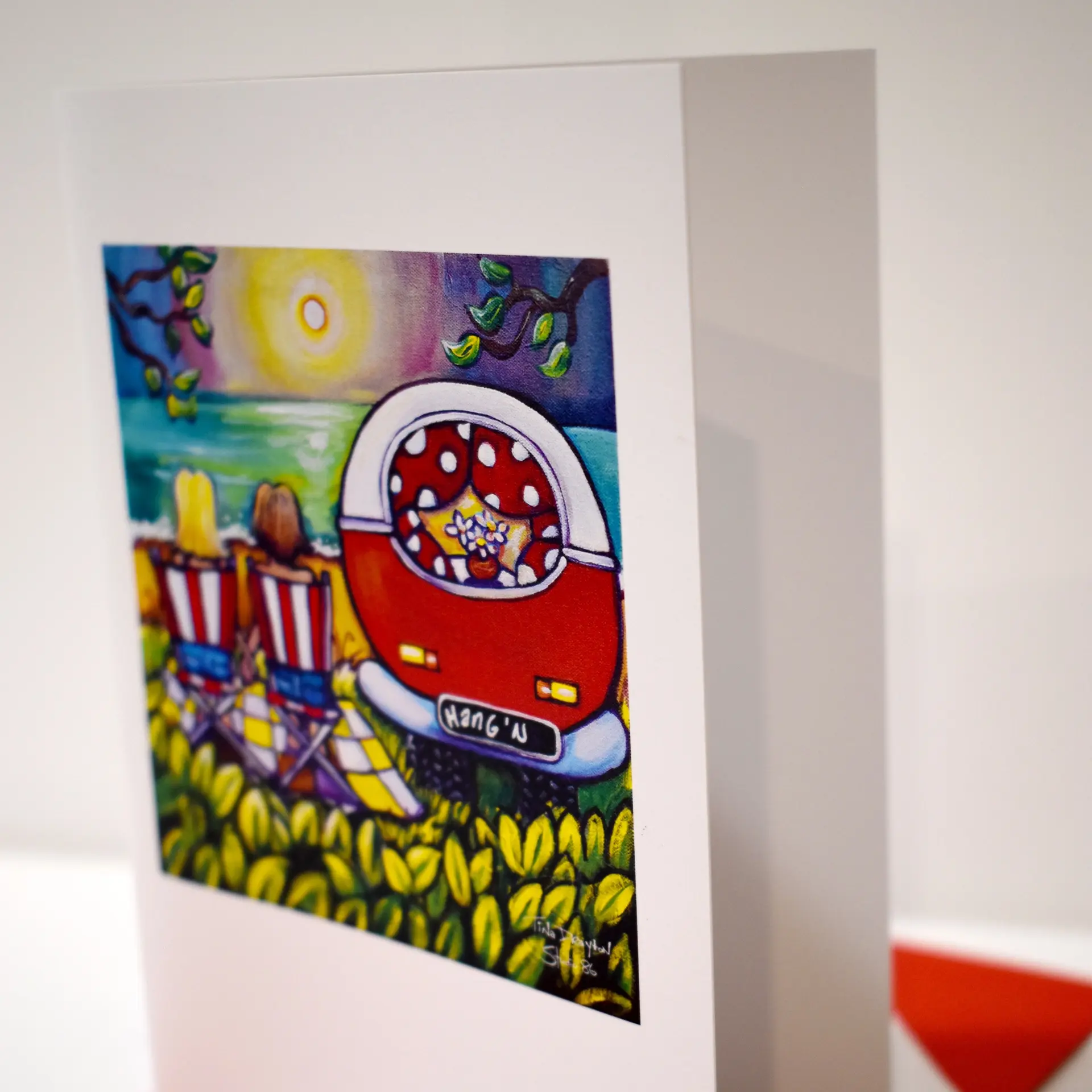 Hang'n Together Greeting Card