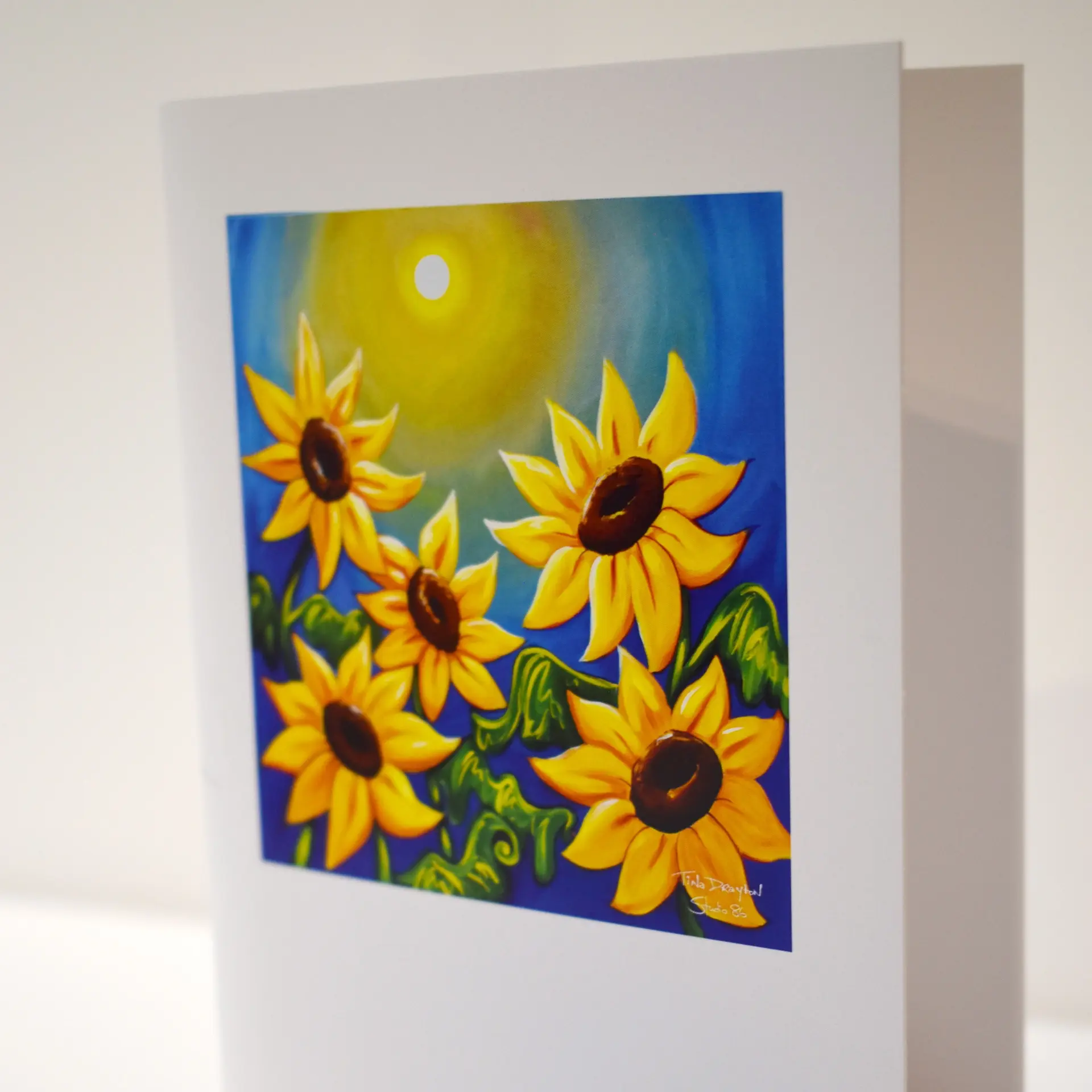 Sunflowers Greeting card