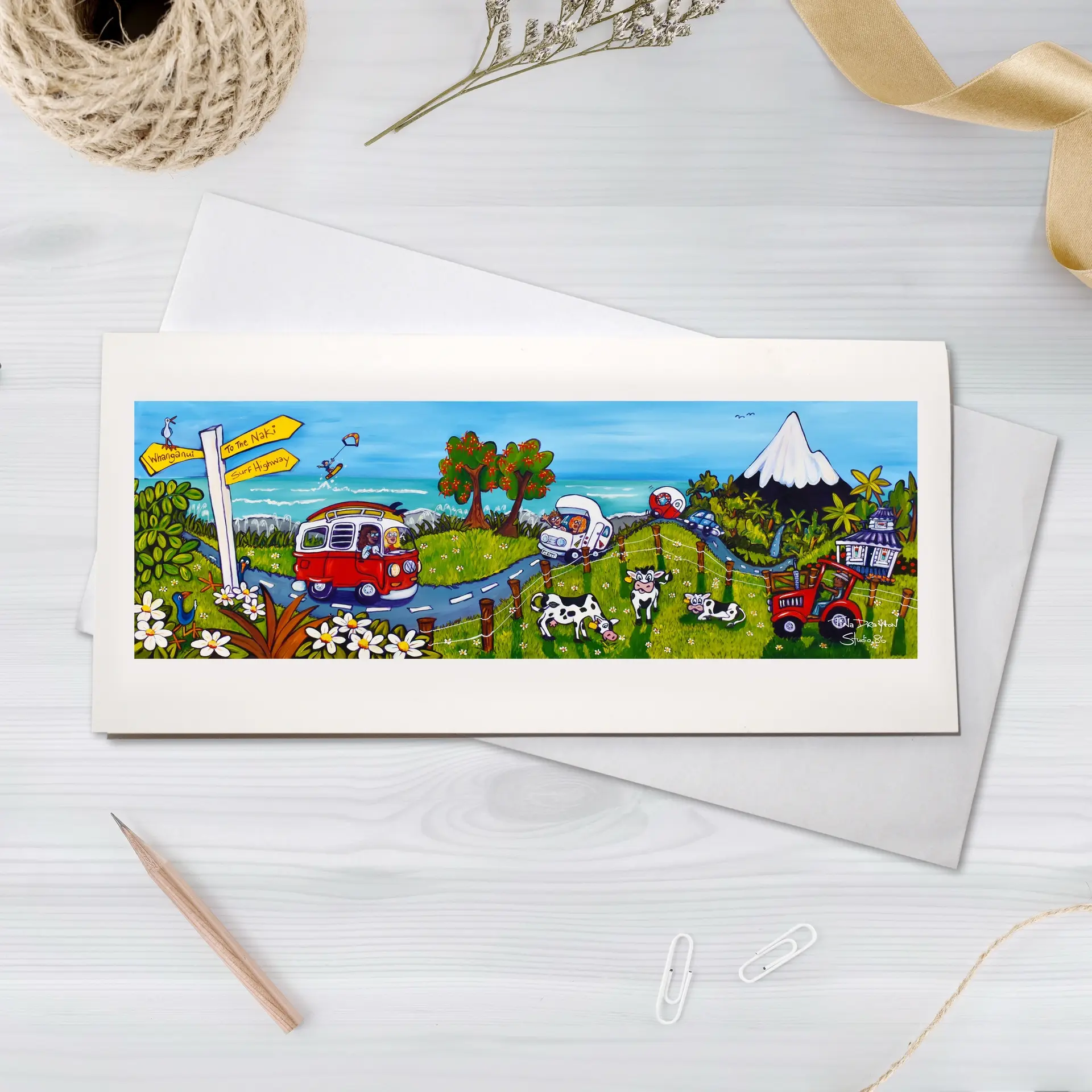 To the Naki Greeting card