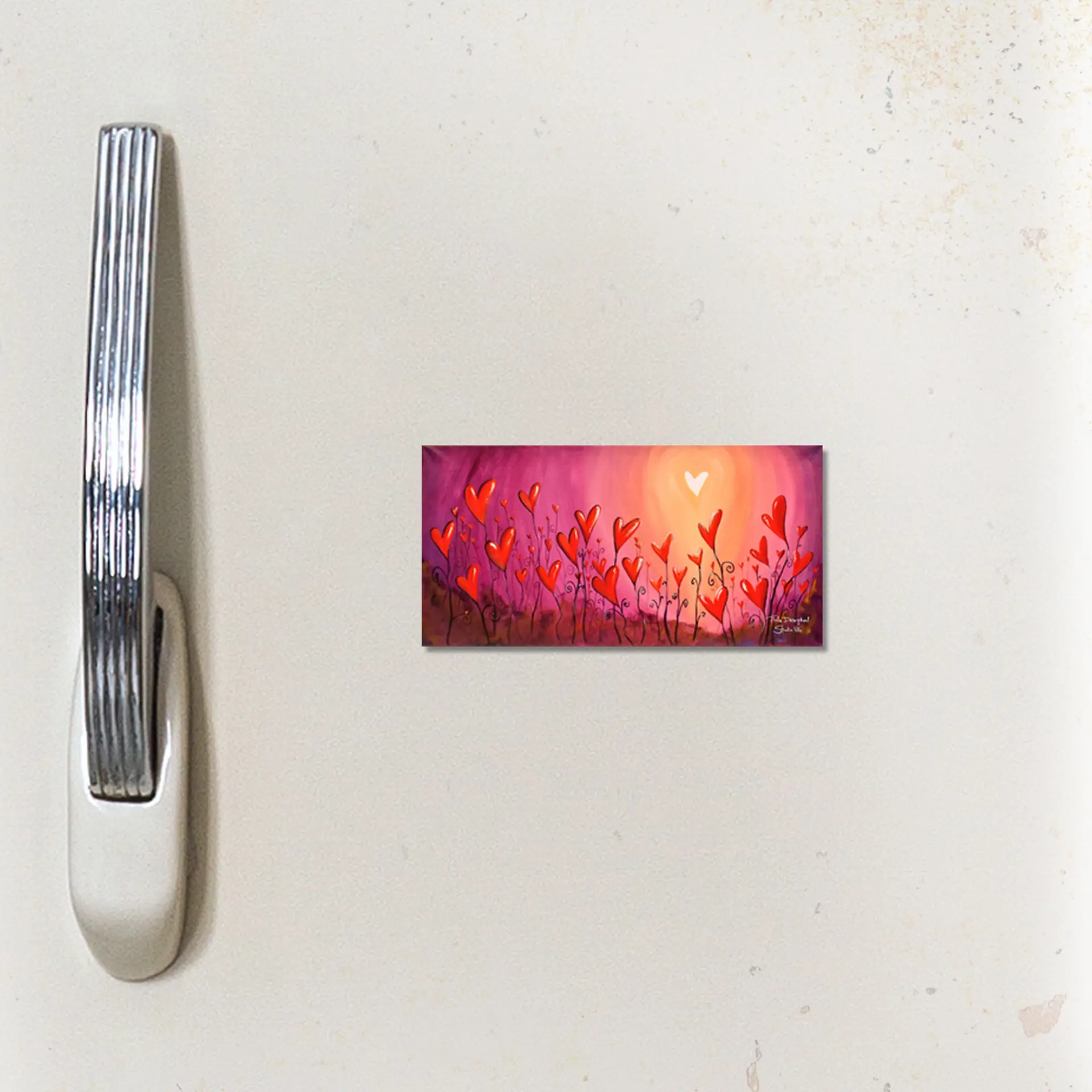 Field of Hearts Magnet