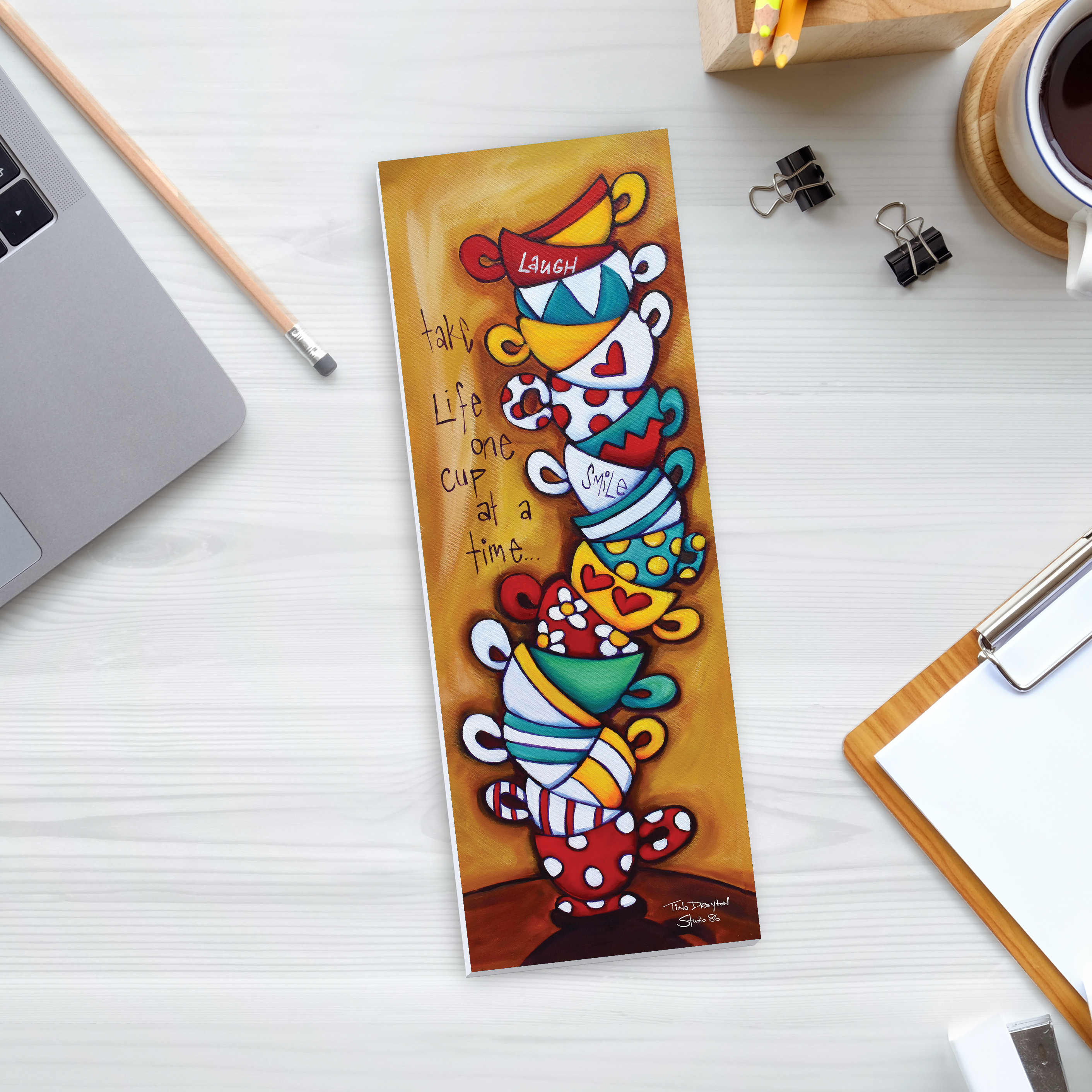 Cup-stack Shopping Pad