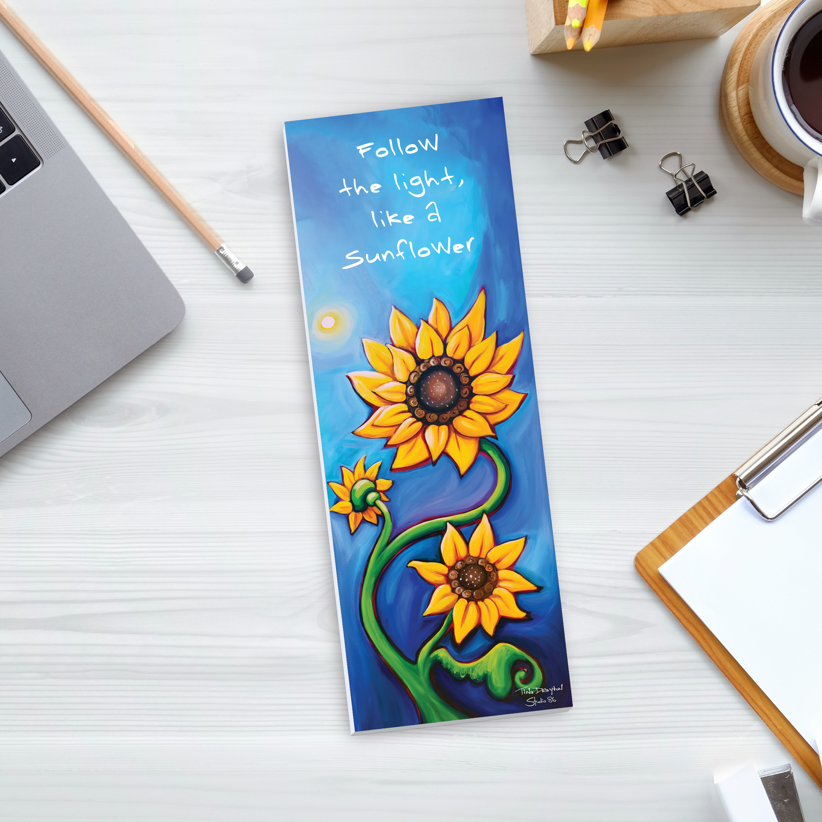 Sunflower Shopping Pad