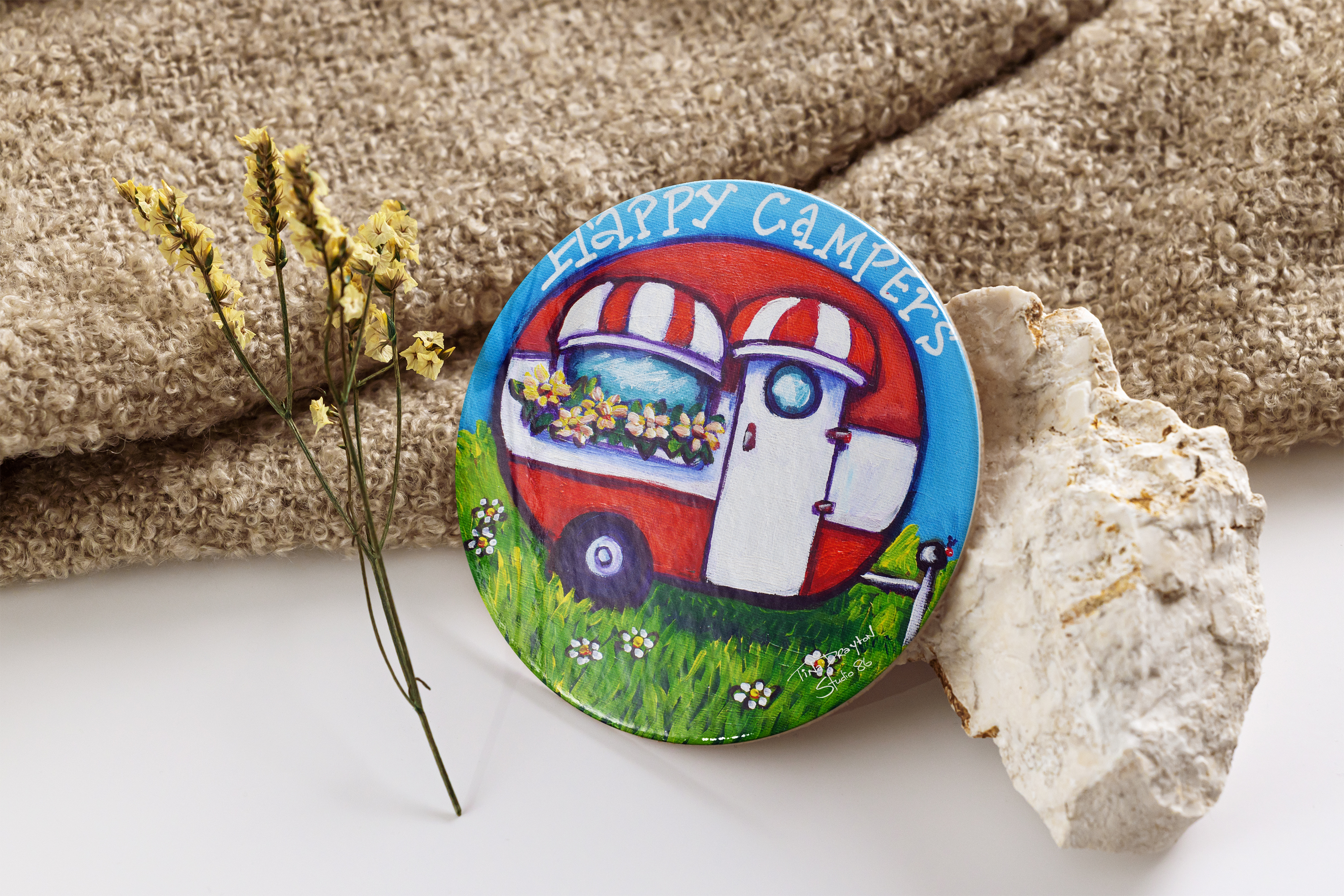 Happy Campers Coaster