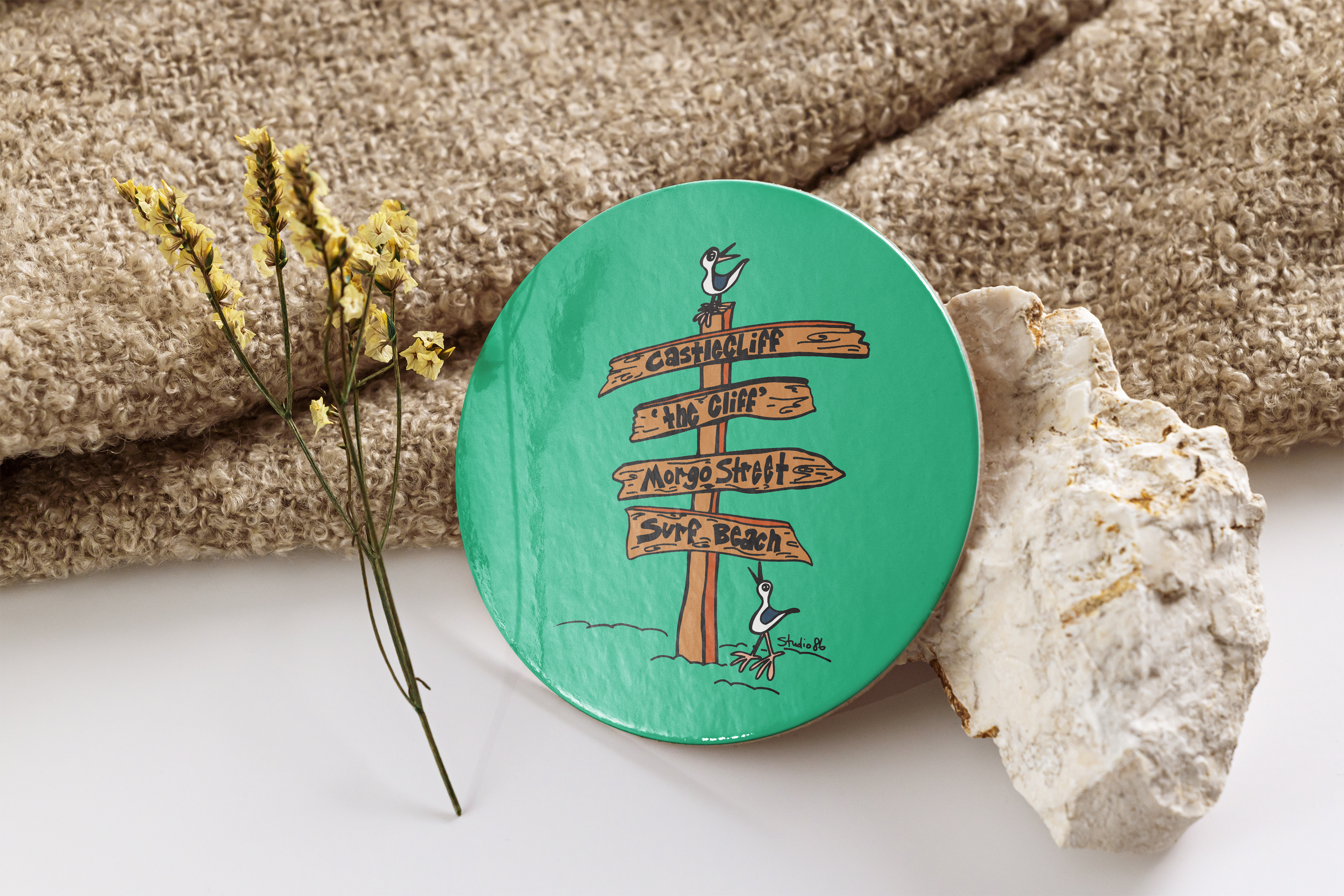 Castlecliff Green Coaster