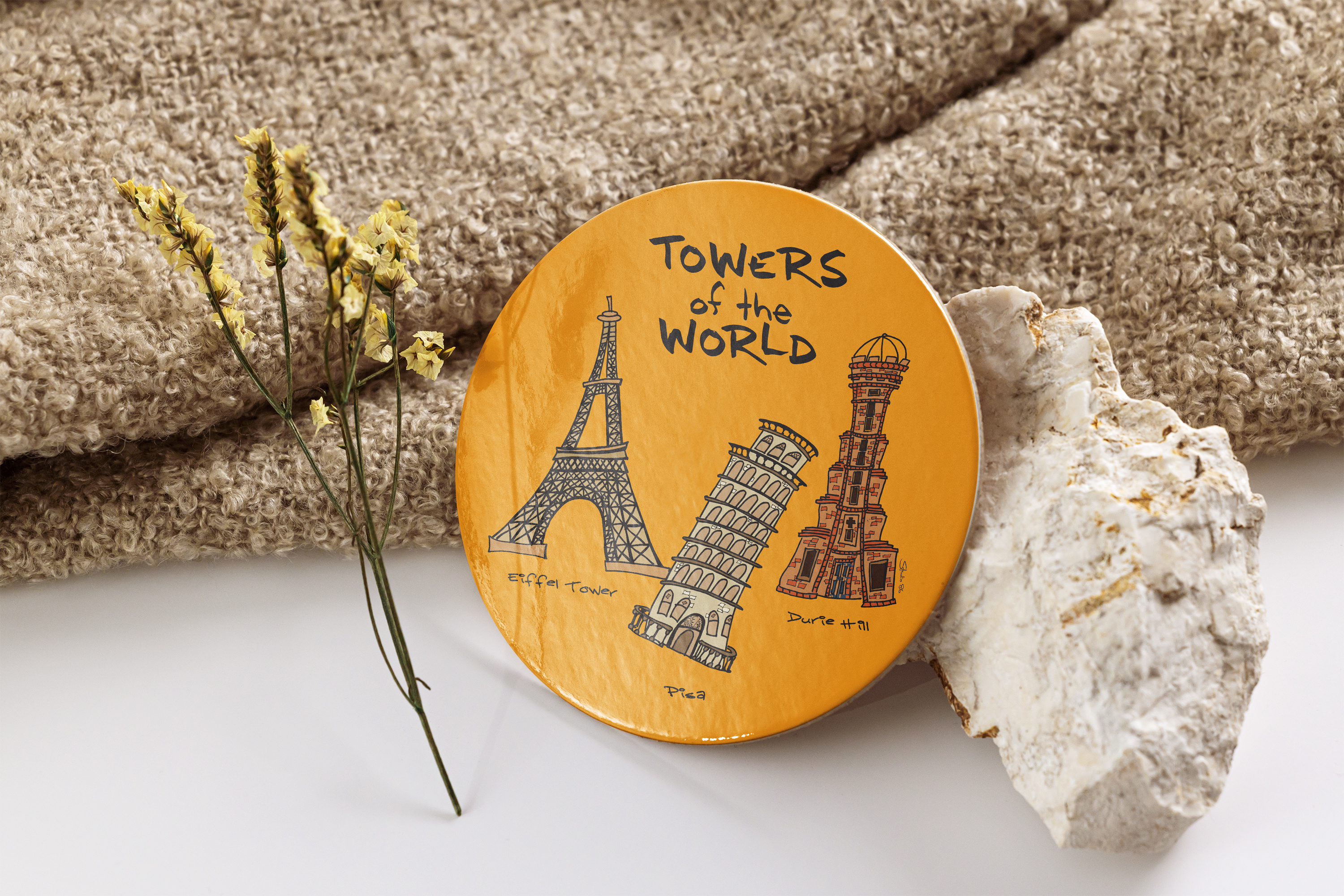 Towers of the World Orange Coaster